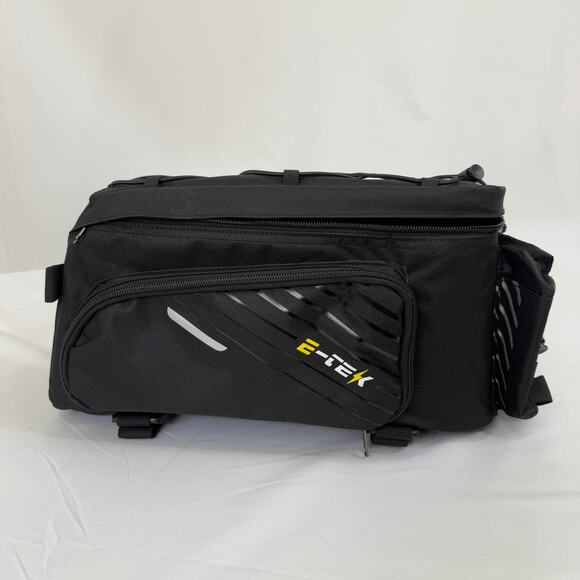 Bike Rear Pannier Bag Cycling Rear Rack Waterproof Bottle Storage Luggage Bag - Picture 7 of 12